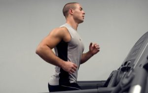 man using Treadmill