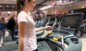 woman on Treadmill